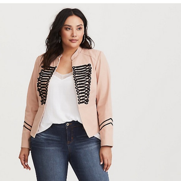 ❌SOLD❌ VINTAGE MAUVE TWILL MILITARY JACKET - Picture 3 of 7